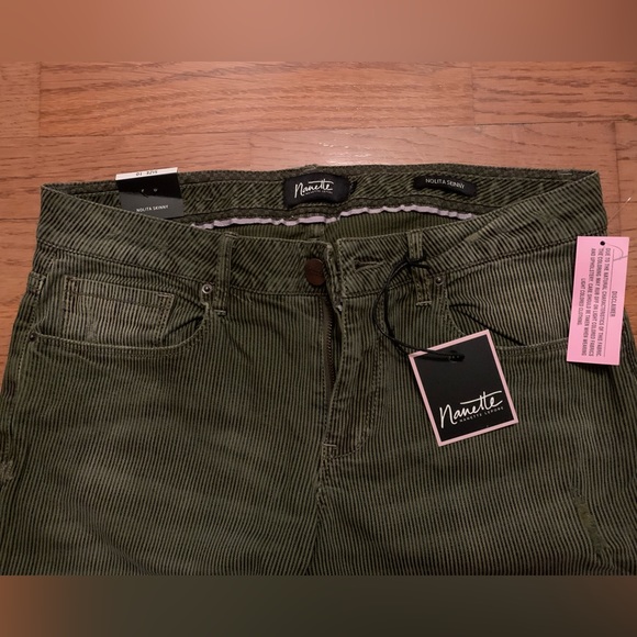 Nanette gray pinstripe jeans - Picture 2 of 5